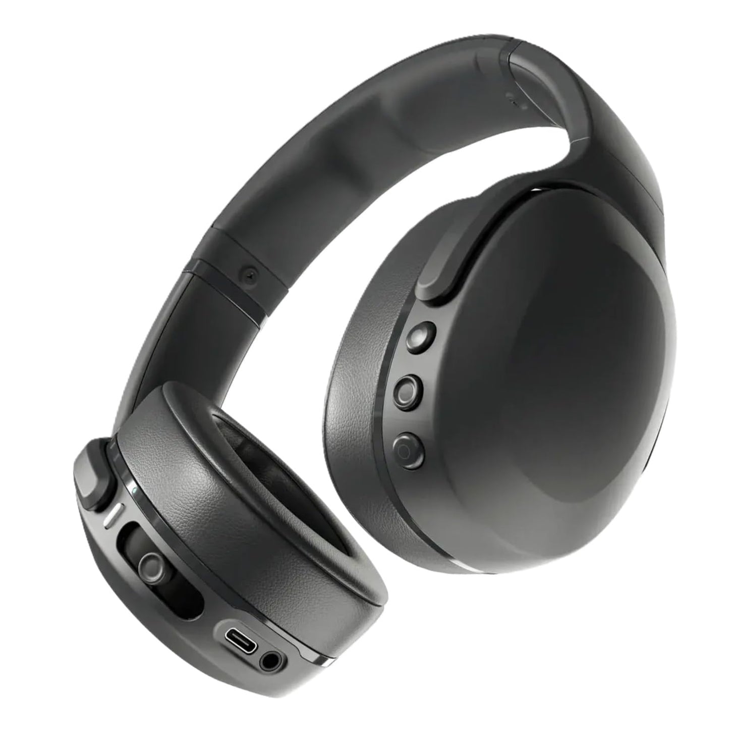 Skullcandy Crusher EVO Wireless Noise-Isolating Over-Ear Headphones Bundle - Black