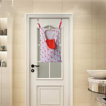 HDHYK Adjustable Door-Hanging Laundry Hamper