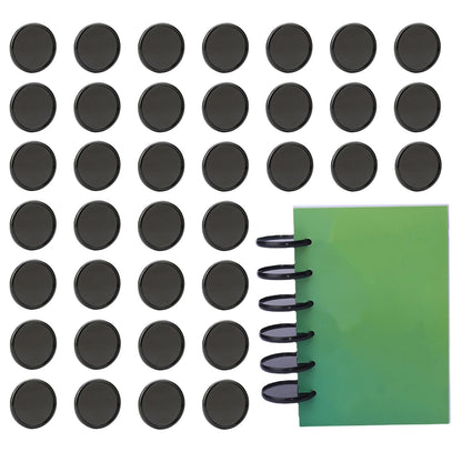 40 Pcs Discbound Disc 2 Inch Book Binding Discs, Black Expansion Discs Notebooks Planner Discs for DIY Notebooks and Planner Scrapbooking Supplies