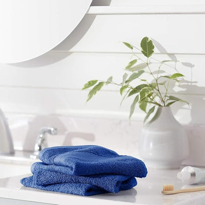 Amazon Basics Cotton Washcloths