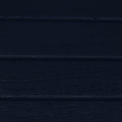 Distressed Ladder Shelf - Rustic Leaning Bookshelf for Home Decor (Navy)