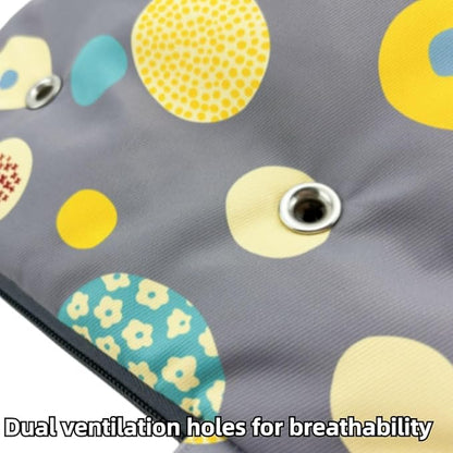 Warm Bird Carrier Bag for Winter Shoulder/Hand Bag Outdoor Portable Travel Carrier with Air Holes for Parakeets Lovebirds Conures Quarkes Caique (Blue,Large)