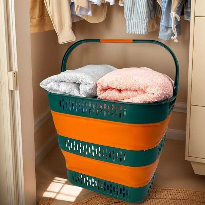 SAMMART 38L Collapsible Laundry Basket
