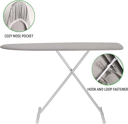 Ironing Board Cover and Pad 15x54 Inch Standard Ironing Board Cover