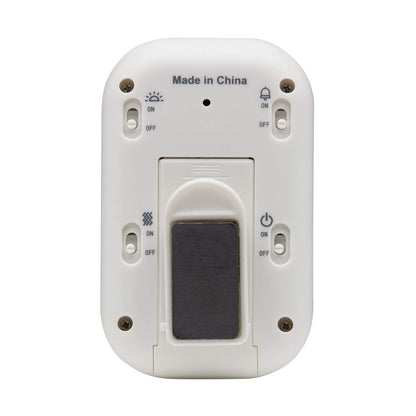 Taylor Multi-Alert (Sound, Light, Vibration) Digital Timer, Standard, White