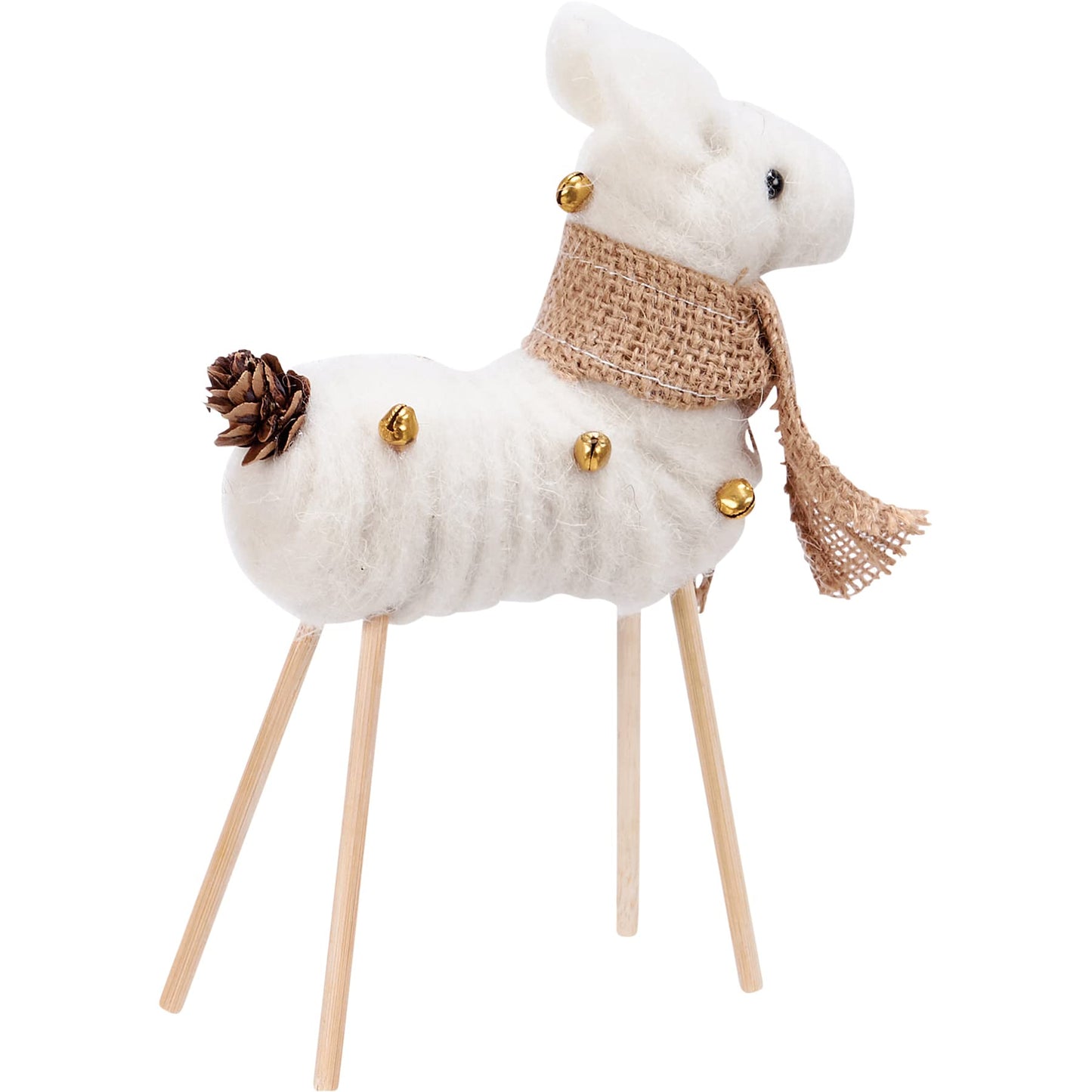 Primitives by Kathy Cream Deer Decorative Sitter Set