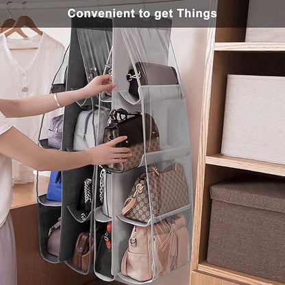 Lirex 8-Pocket Hanging Purse Organizer