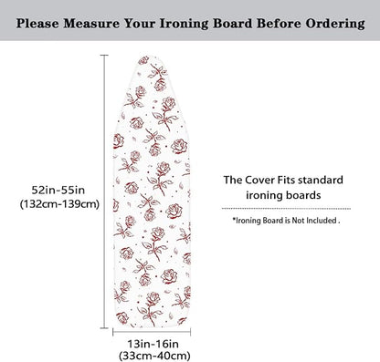 Rose Homes Replacement Ironing Board Cover, Stain Resistant,