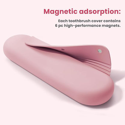 Silicone Electric Toothbrush Travel Case, Manual Toothbrush Travel Cover