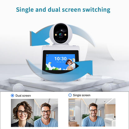 CIAJIE Two Way Video Camera,Dual-band 5G/2.4G Indoor Home Security Cameras,Baby Motion Pet Dog Camera with Phone App,Motion for Elderly/Nanny/Pet/Dog/Baby,Audio Calling Device Pan Til,Motion Detection