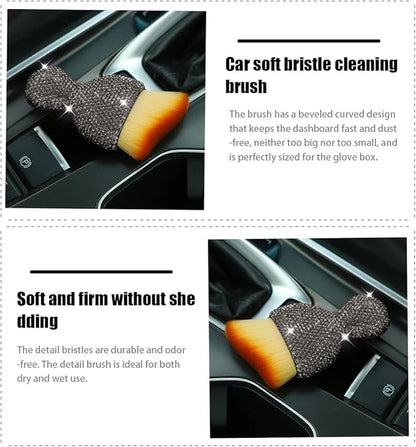 zipelo Auto Interior Dust Brush, Car Detailing Cleaning Brush