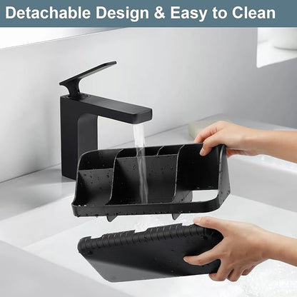 Black Toothbrush Holder