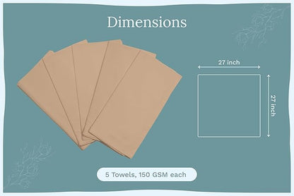 Beige Flour Sack Tea Towels