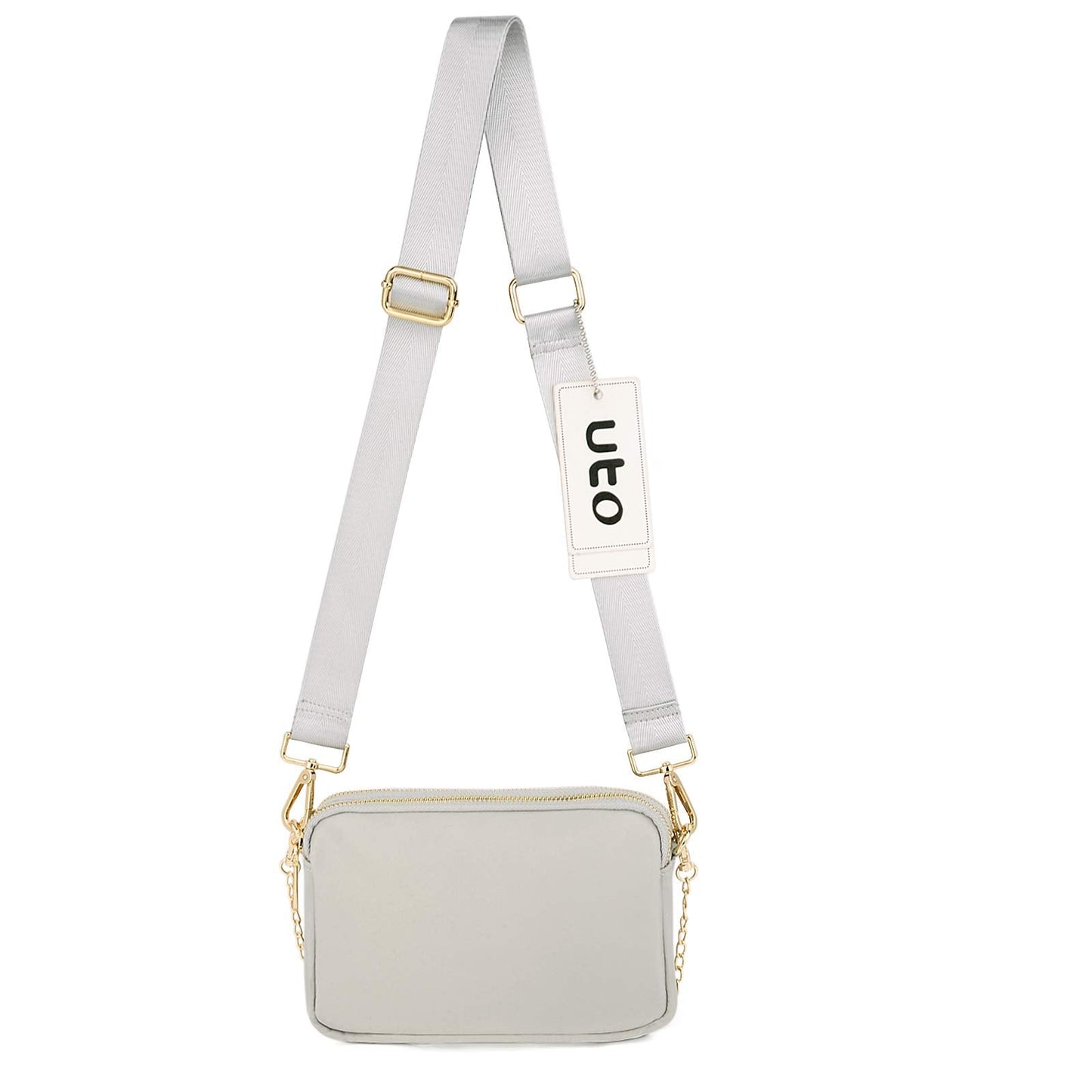 UTO Small Crossbody Bags for Women 3 in 1 Trendy Belt Purse Fashion Designer Mini Cute Sling Fanny Chest Pack