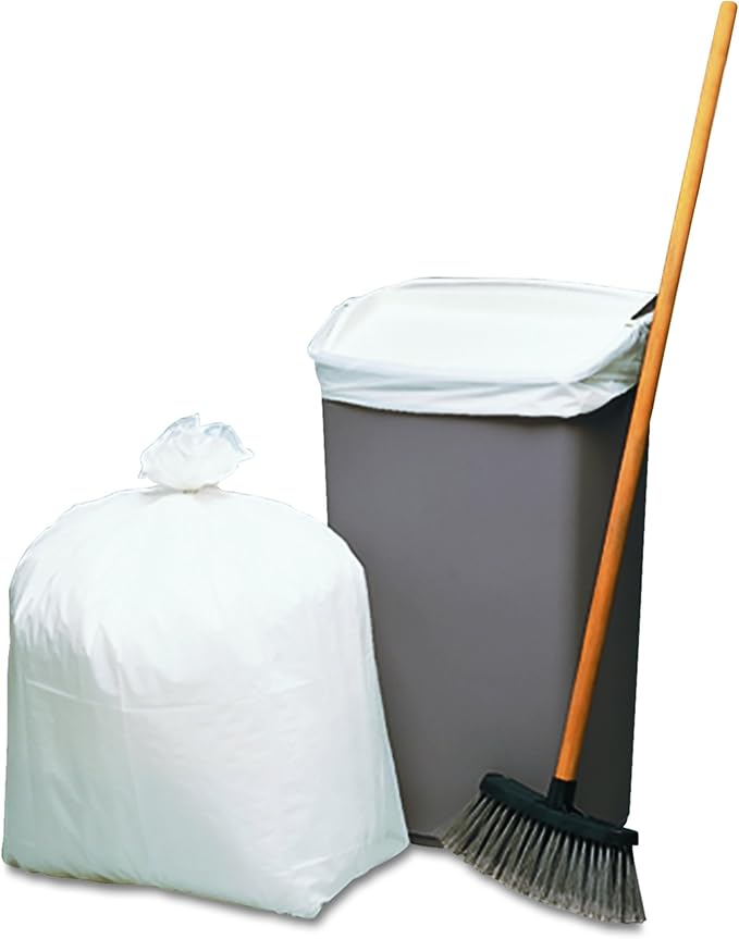 Earthsense Commercial RNW1K150V Recycled Can Liner, 13 gal, .85 mil
