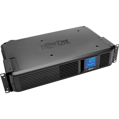 Tripp Lite 1000VA Smart UPS Battery Back Up, 500W Tower, 8 Outlets, LCD Display, AVR, USB, Tel / DSL / Coax Protection, 3 Year Warranty & $250,000 Insurance (SMART1000LCD) Black
