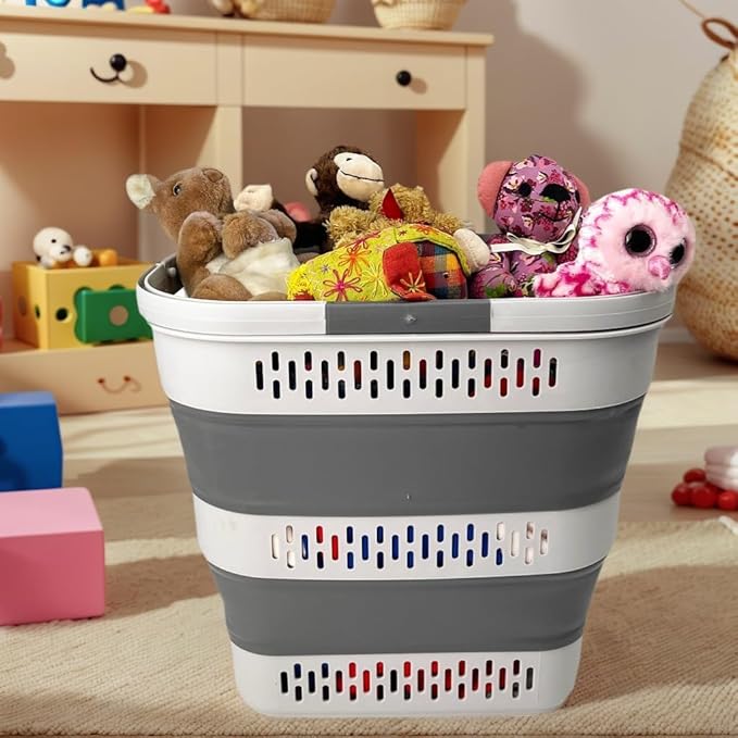 SAMMART 38L Collapsible Laundry Basket