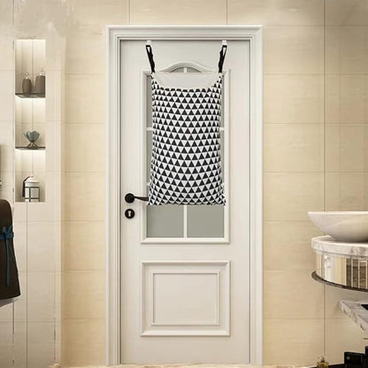 Adjustable Space Saving Door Hanging Laundry Hamper Bag