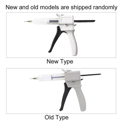 Dispenser Glue Gun, 30ml Manual Dispenser Glue Gun Plastic Manual Single Tube Handle Tool for Pressing Squeezing