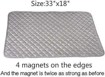Magnetic Ironing Mat Blanket, Iron Board Alternative Cover, Quilted Washer