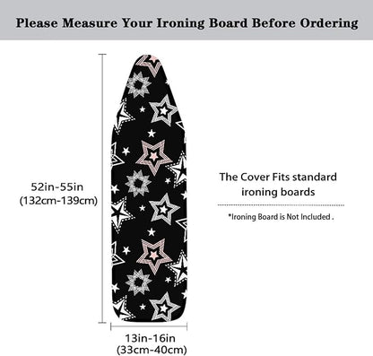 Black Fashion Iron Board Cover