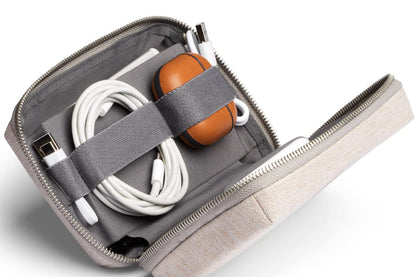 Bellroy Tech Kit Compact (Tech Accessories Organizer, Zipper Pouch) - Saltbush