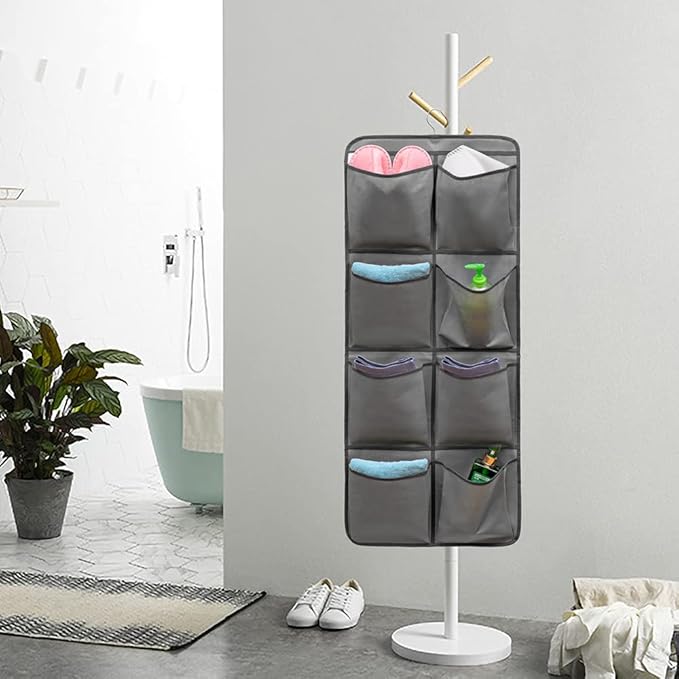 Dual Sided Hanging Closet Organizer Shoe Rack Holder