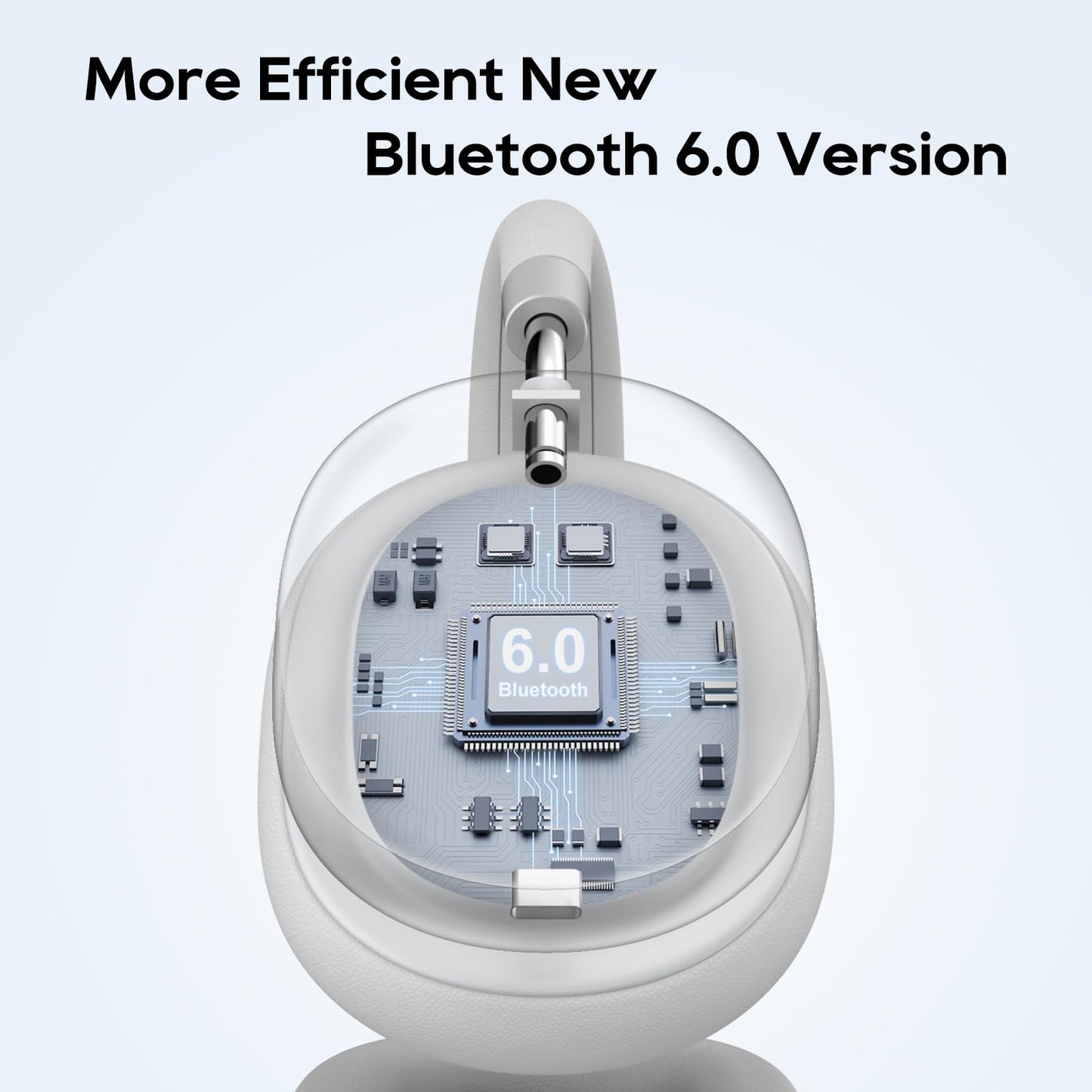Srhythm NiceComfort 95 Hybrid Noise Cancelling Headphone Wireless, Bluetooth Headset with Transparency Mode,ENC,HD Sound