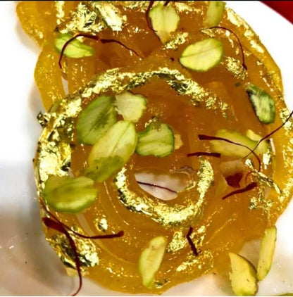 L.A. Gold Leaf Pure Gold Leaf/Gold Vark/Gold waraq (10.pcs) Sheet 24K Gold Leaf Leaves Foil Finest Gold Leaves Food Gilding Facial Beauty Spa Size(50mm* × 50mm* -10Pcs- Sheets)_