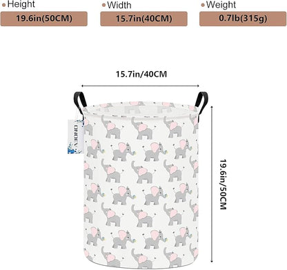 Round waterproof laundry basket, laundry Hampers