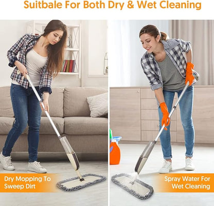 Spray Wet Mops for Hardwood Floor Cleaning