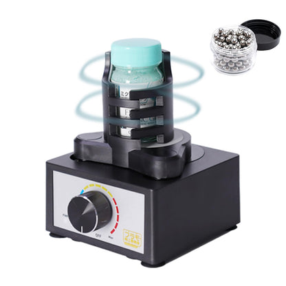 LABHOUSE 2400RPM Vortex Mixer Model Paint Shaker Mix Up to 100ML Adjustable Speed for Hobby Acrylic Paints,Nail Polish,Pigment,Eyelash Glue Adhesives,Testing Tubes
