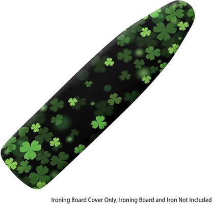 Green Leaves Ironing Board Cover Universal Iron Board Covers Heavy Duty Padded