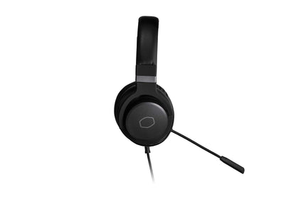 Cooler Master MH-751 MH751 2.0 Gaming Headset with Plush, Swiveled Earcups, 40mm Neodymium Drivers, and Omni-Directional Boom Mic for PC, PS4, and Xbox,Black