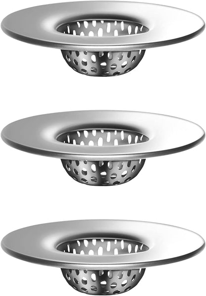 MR.SIGA Bathroom Sink Strainer, Bathtub Lavatory Sink Drain Strainer Hair