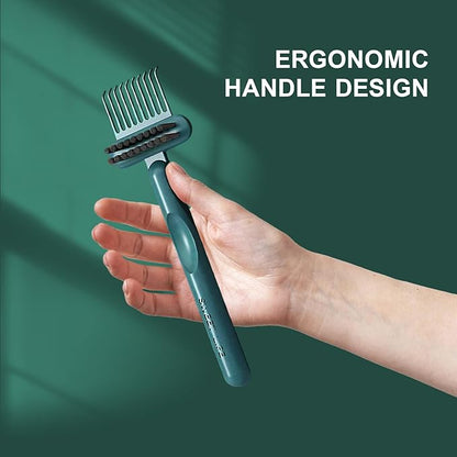 RHOS 2-in-1 Hair Brush Cleaner and Remover Tool