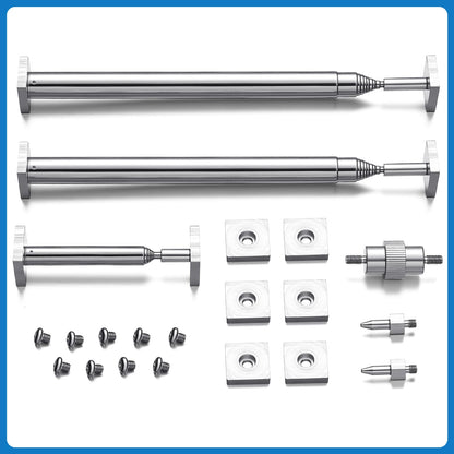 Chapou 3 Pack Extendable Measuring Stick Tool Set Woodworking Measuring Tools Stick for Woodworking Carpentry Hobbies Remodeling Projects