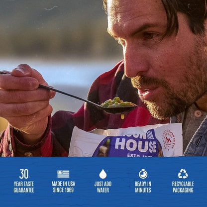 Mountain House Beef Stroganoff with Noodles | Freeze Dried Backpacking & Camping Food | 2 Servings