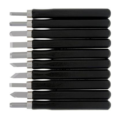 Omninmo Wood Carving Knife Set - 10 PCS Hand Carving Tool Set Whittling Knife Art Craft Caving Tool Kit for DIY Sculpture