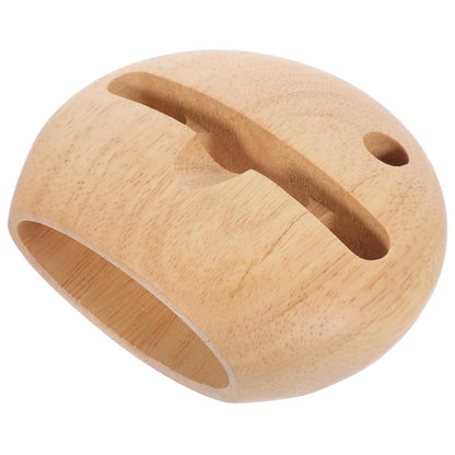 IMIKEYA Sound Amplifying Phone Stand Wooden Cellphone Holder Smartphone Stand Deep Sound Desktop Smartphone Bracket Echo Resonance Principle