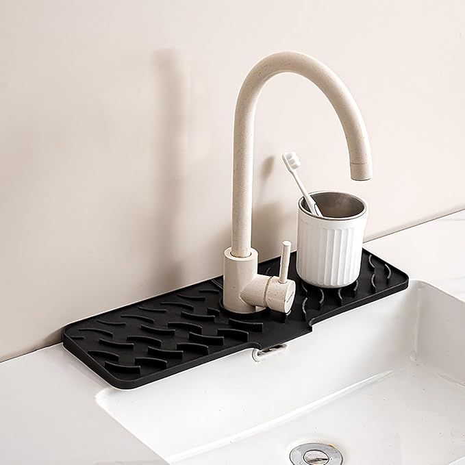 Silicone Faucet Splash-Proof pad, Universal Faucet Cover, Suitable