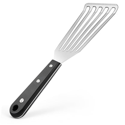 5 Pcs Newness Cooking Utensils Set, 304 Stainless Steel Kitchen Utensils Set, Metal Kitchen Accessories, Include Soup Ladle, Slotted Skimmer Spoon, Spaghetti Spoon and Spatula, Dishwasher Safe