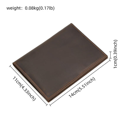 Leather Passport Holder Passport Cover Wallet with Card Holders, Travel Wallet Cover Case for Men and Women, Travel Documents Organizer Protector