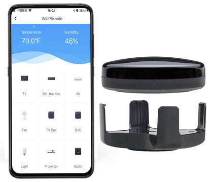 Smart IR Remote Control,All in One IR Blaster Control, Universal WiFi Infrared Remote Control for TV DVD Air Conditioner STB etc,Compatible with Alexa, Google Assistant