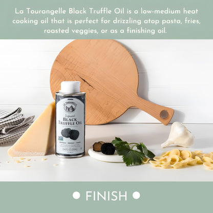 La Tourangelle, White Truffle Cooking Spray, Complex Gourmet Earthy Flavor for Spraying on Pasta, Popcorn, Vegetables, Potatoes, and More, 5 Fl Oz
