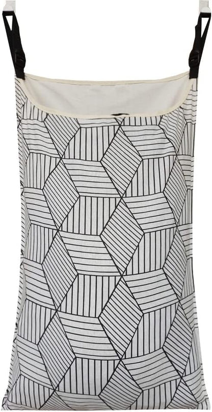 Adjustable Space Saving Door Hanging Laundry Hamper Bag