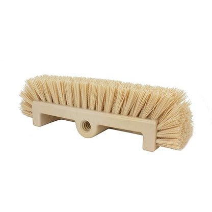 SPARTA Multi-Level Tile Scrub Brush 12" Wide Brush Head, Heavy-Duty Tile
