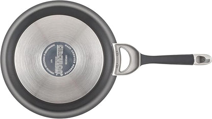 Circulon Symmetry Hard Anodized Nonstick Induction Frying Pan, 8.5-Inch Fry Pan, Black (Pack of 4)