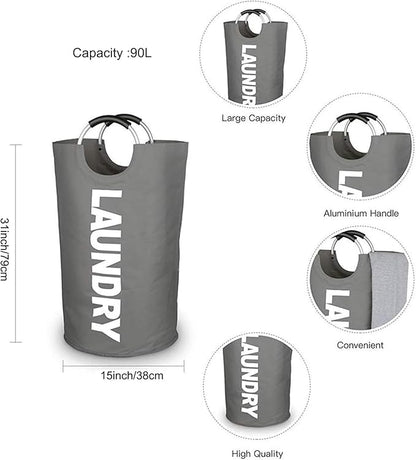 Mziart Thicken Laundry Hamper Tote