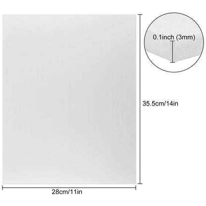 Acrux7 20 Pack Foam Boards 11x14 Foam Core Backing Board 1/8 Inch Thickness Foam Poster Boards for Projects, School, Crafts, Office & Art Projects
